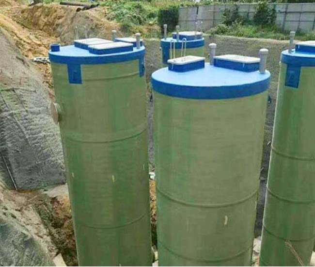 一體化預(yù)制泵站施工案例